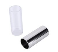Jeffergarden Bottleneck Guitare, Protection des Doigts 2 Pièces en Acier