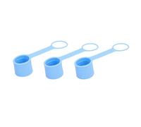 Jeffergarden Bouchon de Carafe en Silicone Réutilisable, Couvercle de Bouteille D'eau étanche avec Nervures de Renfort en Relief, à Emboîter pour 55-60 Mm, 2 3 4 5 Gallons de Carafes D'eau