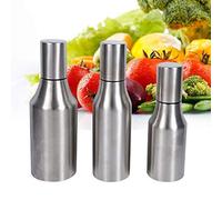 Jeffergarden Bouteille D'huile d'olive - Distributeur de Huile Vinaigre Huile Pot 304 en Acier Inoxydable Peut Vinaigre Distributeur De Ménage Outil Cuisine Fournitures (1000ML)