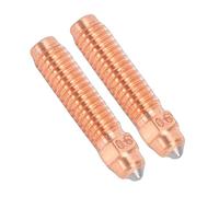 Jeffergarden Buse Améliorée Imprimante 3D Hotend Bi Métal Kit d'extrudeuse en Acier trempé Tête d' 0.6mm pour Imprimante 3D Carbone 500C