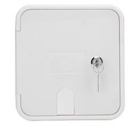 Jeffergarden Cache-câble pour Camping-Car, Passe-câble électrique pour Camping-Car, Cache-Prise pour Porte D'accès avec 2 Clés