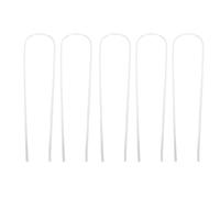 Jeffergarden Cadre de Support pour Plantes en Forme de U, Support pour Plantes Grimpantes en Acrylique Transparent, 5 Mm d'épaisseur, 40 Cm de Haut, Léger, Lot de 5 Supports pour en Pot Hoya Pothos