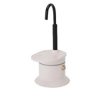 Jeffergarden Cafetière Portative en Alliage d'aluminium de 50ML, Cafetière à Tube Unique sur la Cuisinière à Infusion Rapide pour le Camping en Plein Air, le Bureau à Domicile, 1 Tasse d' (WHITE)