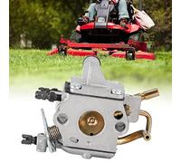 Jeffergarden Carburateur pour Tronçonneuse, Accessoire Métallique, Performance Améliorée, Installation Facile, Compatible avec MS192T MS192TC