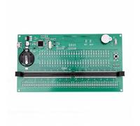 Jeffergarden Carte de Test de Mémoire RAM Analyseur de Diagnostic DDR4 avec Voyants LED et Support de Gravure SPD, Module de Réparation de Détection de Broches de Défaut pour la Maintenance des
