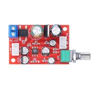 Jeffergarden Carte PréAmplificateur, Module Amplificateur Mono, DC 7 à 24V | Condensateur de Couplage importé, Puce Régulatrice, Montage SMD, Pont Redresseur, sans polarité, Potentiomètre de Volume,