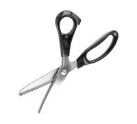 Jeffergarden Ciseaux à Cranter de Coupe en Zigzag, Acier Inoxydable, Bord Rond, Dents de Coupe de 3 Mm 5 Mm 7, Ciseaux en Tissu pour la Couture et l'artisanat (5 millimètres)