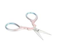 Jeffergarden Ciseaux à Tissu Professionnels, Ciseaux de Coupe Ergonomiques pour Gauchers et Droitiers en Acier Inoxydable avec Couvercle de Protection, pour Bricolage, Couture, Papier (PINK)