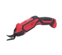 Jeffergarden Ciseaux électriques pour Carton avec 2 Lames en Acier au Tungstène, Ciseaux électriques Multifonctions sans Fil pour Tapis, Câble en Cuir