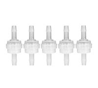 Jeffergarden Clapet Anti-Retour en Plastique, Clapet Anti-Retour en Ligne pour Tuyau cannelé PP, 3,8 Mm 4,9 Mm pour Eau, Gaz, Idéal pour Un Usage Domestique et Industriel (#11)