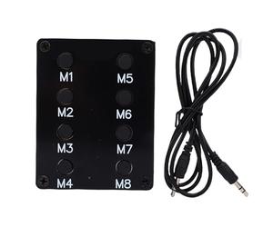 Jeffergarden Clavier Externe de Télécommande, Kit de 2 Touches FH pour Modes SSB et CW, Touches D'accès Rapide