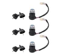 Jeffergarden e Commutateur d'allumage de Générateur de Gaz, Configuration à 3 Fils, Construction ABS étanche, Installation Facile pour Moteurs 186F 170F, Compatible avec Les Générateurs et Les