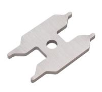 Jeffergarden Clé de Couvercle de Cartouche, clé à Douille en Acier allié pour Réparation de Robinet, avec Bords Arrondis Lisses, Compatible avec 139219 Actis Alta Arcos