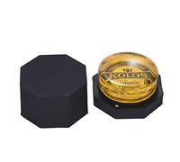 Jeffergarden Colophane à Faible Poussière, Colophane Transparente à Haute viscosité pour Violon Alto Violoncelle, avec Prise Facile et Boîte de Rangement en Plastique