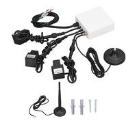 Jeffergarden Compteur d'énergie triphasé, Moniteur Intelligent de Puissance électrique Domestique, Moniteurs WiFi, pour 3.0, avec Courant CT 3 X 80 A, Testeurs d'outils électriques en Temps Réel