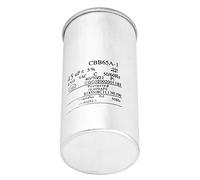 Jeffergarden Condensateur CBB65, Feuille d'aluminium, 45uF 450V sans polarité pour Entraînement de Moteur de Climatiseur, Petit Volume et Conception étanche