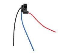 Jeffergarden Connecteur de Faisceau de Câblage de Phare H4, Adaptateur de Douille d'ampoule à 3 Fils en PVC, Prise de Réparation de Phare 12 V 24 V pour Ampoules H4 HB472 472, Remplacement de de