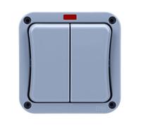 Jeffergarden Contrôleur de Bande LED Intelligent, Compatible WiFi RVB, Interrupteur Extérieur 20 A avec Indice IP66 pour l'éclairage Domestique et les Chantiers de Construction