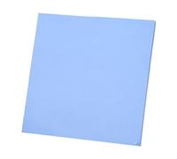 Jeffergarden Coussin de conductivité Thermique 100x100x5mm pour Dissipation Thermique, Tapis à Haute conductivité pour CPU GPU, Bleu