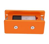 Jeffergarden Couteau à Film de Chant 34mm Double Tête Réglable Panneau Bois | Corps en Aluminium, Lame en Acier Inoxydable, Compatible Panneau PET, Largeur Préréglée de 4,5 Cm, Usage en Atelier