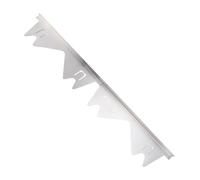 Jeffergarden Couvercles d'écarts de Cuisinière en Acier Inoxydable, 2 Paires de Remplisseurs d'espaces de Comptoir de Cuisine Rétractables Réglables 13,78 à 27,56 Pouces, Protections Résistantes à