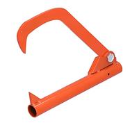 Jeffergarden Crochet de Dévers pour Bûches, Lève-Bûches en Acier au Carbone forgé fabriqué avec un Support Solide pour une Manipulation Efficace des Bûches et une Pénétration du Bois, Idéal pour le