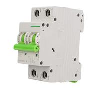 Jeffergarden DC Miniature Circuit Breaker, ABS Solar PV System Isolator | Disjoncteur miniature DC, isolateur de système photovoltaïque solaire ABS 2P 550 V 6000 A, protection magnétique thermique