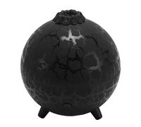 Jeffergarden Diffuseur d'huiles Essentielles de 200 ML, Humidificateur Ultrasonique à Finition Craquelée avec Lumières de 7 Couleurs, Arrêt Automatique, Fonctionnement Silencieux, pour Chambre à