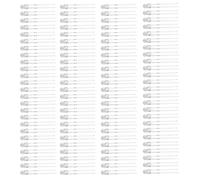 Jeffergarden Diode LED 100 Pièces, Lumière LED Colorée Haute luminosité de 3 Mm pour les Projets de Bricolage électroniques, économie d'énergie à Faible Consommation pour les Circuits Imprimés