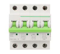 Jeffergarden Disjoncteur Miniature DC Solaire 4P, Interrupteur (32A)