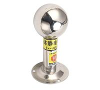 Jeffergarden Élimination du Déclencheur électrostatique de Type Tactile Statique du Corps Humain, Antidéflagrant à Réponse Rapide à Haute sensibilité en Acier Inoxydable 304, adapté aux Dépôts