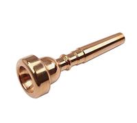 Jeffergarden Embouchure de Trompette 3C, Métal doré, Brosse de Nettoyage, pour Débutants et Joueurs Intermédiaires, Forme Compacte et élégante, Matériau Durable et Robuste, Entretien du Ton Sensible