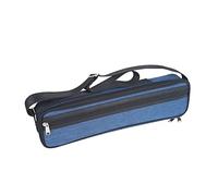 Jeffergarden Ensemble de Sacs pour Flûte Traversière 16 Trous 17 Trous, Rembourrage en Cuir, étui en Coton Oxford, Doux et Résistant à la Pluie avec Transport croisé, pour Les Musiciens