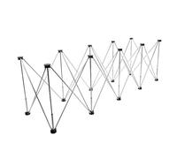 Jeffergarden Établi Portable 10 Pieds, capacité de Charge de 1000kg, Support de Travail Pliable pour la Coupe de la Construction du Bois