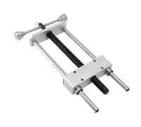 Jeffergarden Étau à Bois, étau D'établi en Acier allié Robuste avec Serrage à Double Liaison et Mâchoires Antidérapantes, pour les Projets de Menuiserie