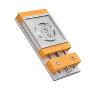 Jeffergarden Étau de Défonceuse CNC pour Bureau, Table de Travail | Étau de Défonceuse CNC pour Bureau, Table de Travail 7,87x3,94 Pouces, Alliage D'aluminium, Plage de Serrage 136 Mm avec