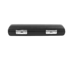 Jeffergarden Étui Piccolo en Cuir à 16 Trous, Boîte de Rangement Portable en Cuir Noir pour Flûte Piccolo, Sac pour Flûte à Doublure Douce, Aspect Exquis avec Un Design à Fente, en, Pratique pour