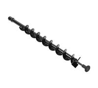 Jeffergarden Foret à Tarière 60x800mm, Pelle à Trous en Acier au | S'adapte à un Arbre Standard de 20 Mm, Longueur de Creusement de 75 Cm, Lame en Acier au Carbone, Idéal pour les Trous de