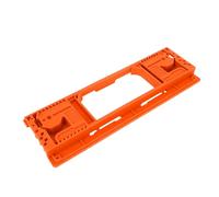 Jeffergarden Gabarit de Charnière de Porte, Matériau ABS, Kit d'installation de Charnière à Réglage Facile pour Charnières de 2-1/2 à 6 Pouces, Outil Parfait pour les Monteurs de Portes