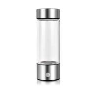 Jeffergarden Générateur de Bouteilles D'eau à Hydrogène avec Verre borosilicaté élevé 1200 Ppb Rich Water Maker pour le Bien-être de la santé et le Boost énergétique