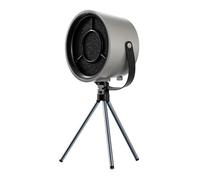 Jeffergarden Hotte de Gamme de Cuisine Hotte de Bureau Professionnel avec un Filtre Modifiable 3 Niveaux Réglable du Vent pour le Dortoir du Barbecue Intérieur (gris foncé)
