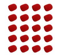Jeffergarden Housse en Mousse pour Microphone, Bonnette en éponge 20 | Pour Micro Cravate, Réduction du Bruit du Vent, Blocage du Souffle des Plosives, Protection contre la Poussière et la