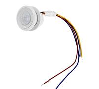 Jeffergarden Interrupteur à Détecteur de Mouvement Infrarouge, Détection Automatique du Corps, Bande Lumineuse LED avec Angle de Détection de 110 °, Portée de 4 à 10 M, pour Plafonnier, éclairage de