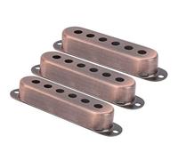 Jeffergarden Jeffergarden Accessoire de Guitare électrique en Laiton avec Couvercle de Micro Unique, Matériau de qualité Supérieure, Installation Facile, pour Modèle ST SQ 48 Mm, 50 Mm, 52 (Bronze)