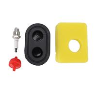 Jeffergarden Jeu de Bougies d'allumage pour Filtre à Huile, Jeu de Bougies d'allumage pour Filtre à Air, ' pour Tondeuse, éponge de à Air en Coton avec à Huile, à et ', à Professionnel pour