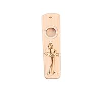Jeffergarden Jouet Kazoo en Bois, Soulagement du Stress Grâce à la Musique, Facile à Jouer, Libérez la créativité Musicale, fabriqué à Partir de Bois Naturel, Cadeau de Fête Parfait, Jouez avec une