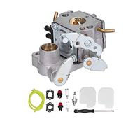 Jeffergarden Kit de Carburateur, Carburateur avec Bougie D'allumage Kit D'ampoule D'amorçage de Filtre à Air 54500 70601 545040701 pour Accessoire de Jardin ZAMA C1M-W26 C1M-W26C