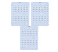 Jeffergarden Kit de Carte de Rétroéclairage LED pour Imprimante 3D, 120 Perles de Lampe LED, Bouton Tactile, luminosité Réglable, éclairage pour Laboratoire H2D X1 P1S A1, Blanc Chaud, 3
