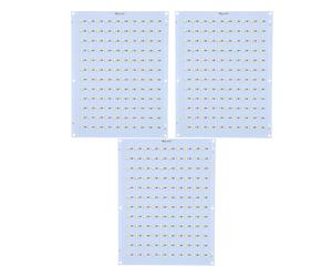Jeffergarden Kit de Carte de Rétroéclairage LED pour Imprimante 3D, 120 Perles de Lampe LED, Bouton Tactile, luminosité Réglable, éclairage pour Laboratoire H2D X1 P1S A1, Blanc Chaud, 3