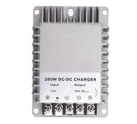 Jeffergarden Kit de Conversion 12 V Adaptateur élévateur pour Convertisseur Boost Gen 3 DC Routeur Tension Puissance Courant Constant RV Extérieur avec 10-32 V à 56 5 A 280 W, Kit de Conversion